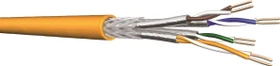 Draka UCfuture COMPACT22 Twisted-Pair Verlegekabel, Cat8.2, S/FTP, ohne Stecker, 1000m, gelb