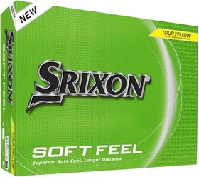 Srixon Soft Feel Golfbälle gelb, 12 Stück