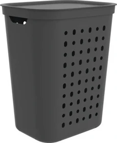 Rotho Jona 55l Wäschekorb anthrazit
