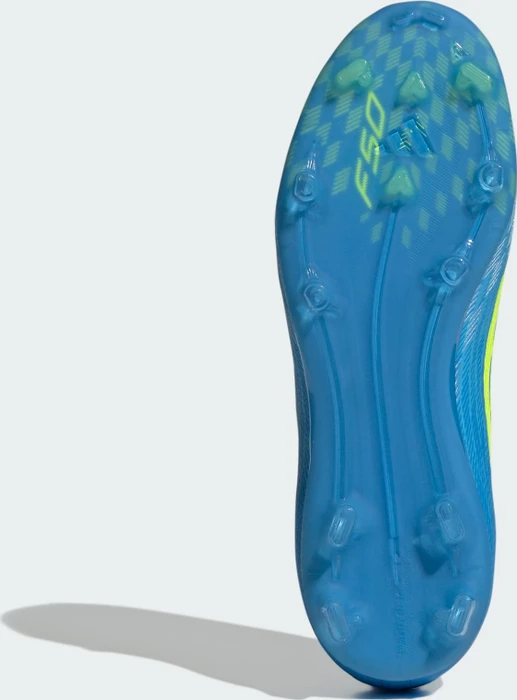 adidas F50 Elite Laceless FG lucid ray blue/team solar yellow 2/lucid aquamarine (Junior)
