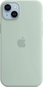 Apple Silikon Case mit MagSafe für iPhone 14 Plus agavengrün