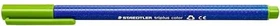 Staedtler triplus color 323 gelbgrün, 10er-Pack