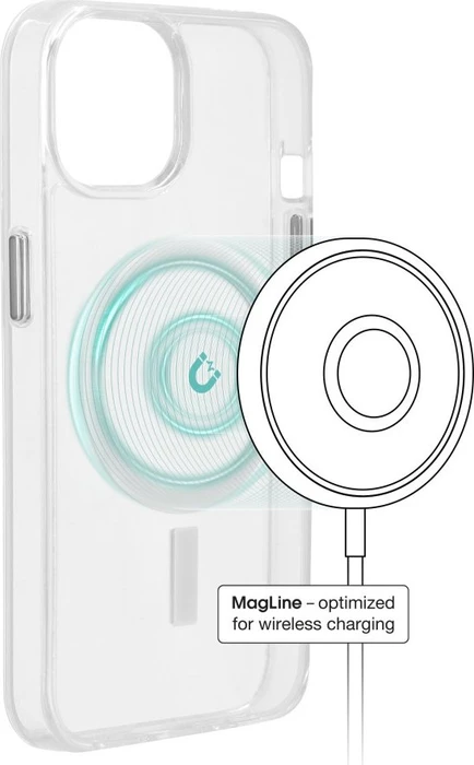 Hama Cover MagCase Safety für Apple iPhone 14 Plus transparent