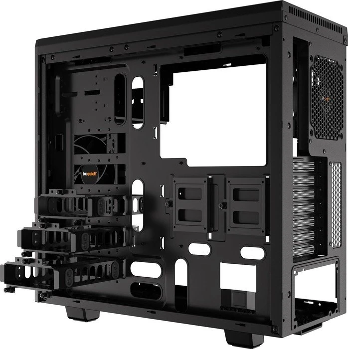 be quiet! Pure Base 600, schwarz, schallgedämmt
