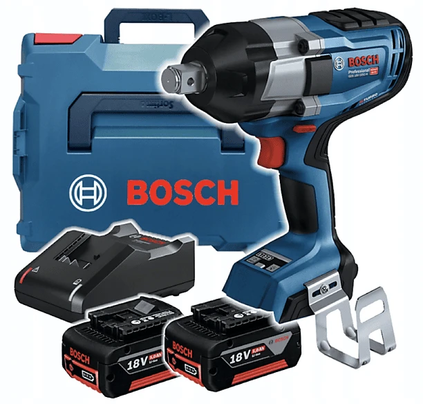 Bosch Professional GDS 18V-1050 H BITURBO Akku-Schlagschrauber inkl. L-Boxx + 2 Akkus 5.0Ah