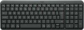 Logitech K250 Compact Wireless Keyboard, Graphite, Bluetooth, US (920-013451)