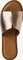 Tamaris Lederpantolette metallic (Damen) Vorschaubild