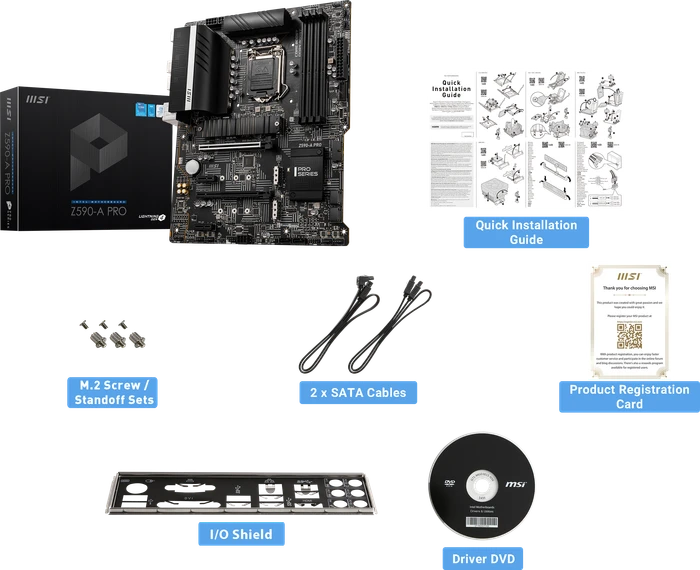 MSI Z590-A Pro (Intel 1200)