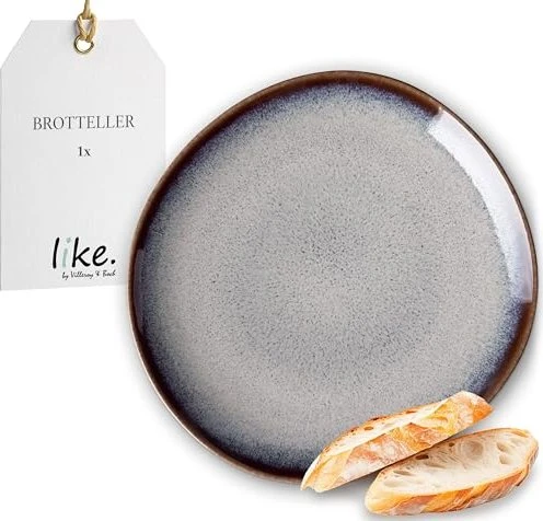 like by Villeroy & Boch Lave Beige Brotteller 17.5x17cm