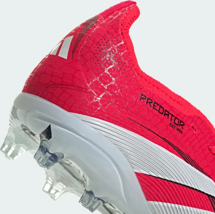 adidas Predator Elite Fold-Over Tongue FG lucid red/cloud white/core black (Junior)
