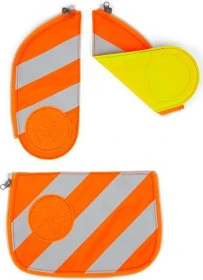 Ergobag Sicherheitsset mit Reflektorstreifen cubo orange