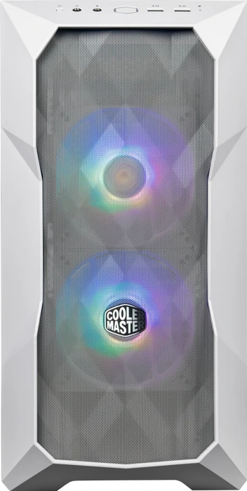 Cooler Master MasterBox TD300 Mesh, weiß, Glasfenster