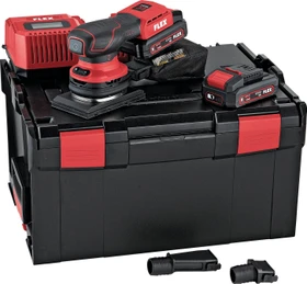 Flex OSE 2-80 18-EC Akku-Schwingschleifer inkl. L-Boxx + 2 Akkus 2.5Ah