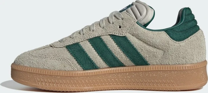 adidas Samba XLG putty grey/collegiate green/gum