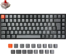 Keychron K2 V2, LEDs RGB, hot-swap, Gateron RED, USB/Bluetooth, DE