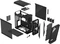 Fractal Design Torrent Compact Black TG Dark Tint, Glasfenster Vorschaubild
