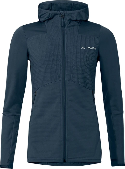 Vaude Monviso Grid Fleece Funktionsjacke dark sea uni (Damen)