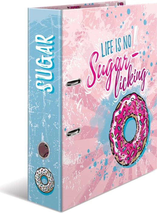 Herma Ordner 2-Ring mit Motiv, 70mm, A4, Crazies Sugar Donut (7020) – Bild 2 von 5