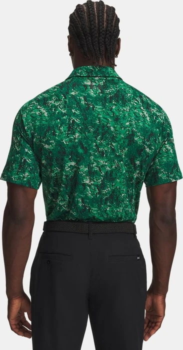 Under Armour Playoff 3.0 Poloshirt kurzarm campus ivy/black (Herren)