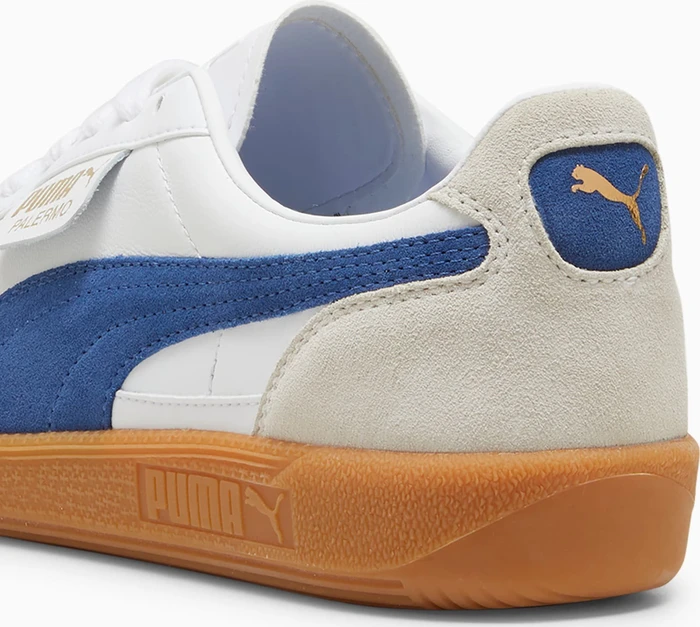 Puma Palermo Leather puma white/vapor gray/clyde royal