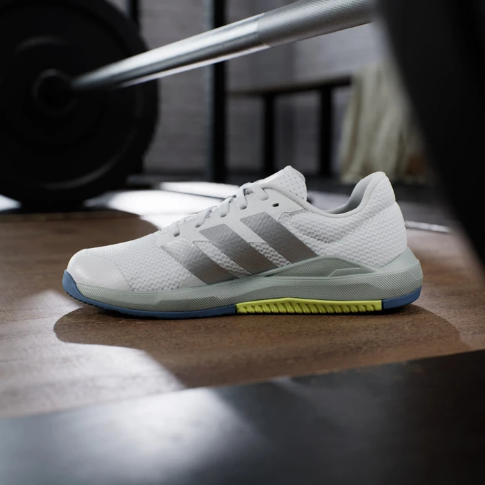 adidas Dropset Base cloud white/matte silver/wonder sage (Damen)