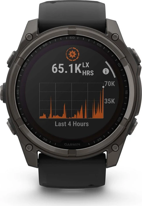 Garmin Fenix 8 51mm Sapphire Solar carbon grey