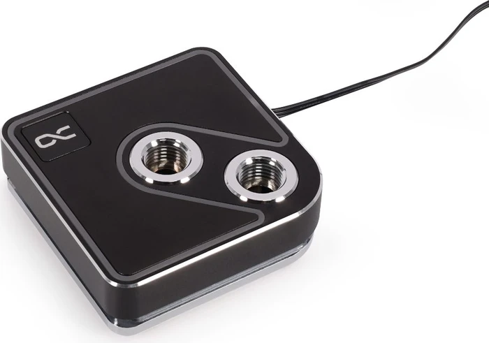 Alphacool Core 1 Aurora Black, Messing/Nickel