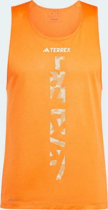 adidas Terrex Xperior Singlet Laufshirt ärmellos semi impact orange (Herren)