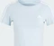adidas Essentials 3-Streifen T-Shirt kurzarm wonder blue (Damen) Vorschaubild