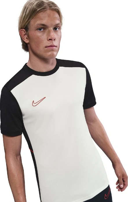 Nike Dri-FIT Academy Funktionsshirt kurzarm sail/black/university red (Herren)