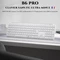 Keychron B6 Pro Ultra-Slim Wireless, Ivory White, USB/Bluetooth, FR Vorschaubild