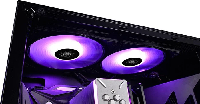 DeepCool RF140, LED-Steuerung, Lüftersteuerung, 140mm, 2er-Pack