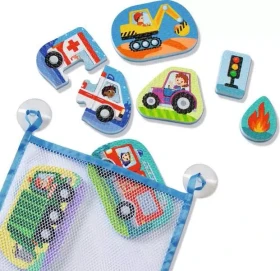 Ravensburger play+ Mein erstes Bade-Puzzle: Fahrzeuge