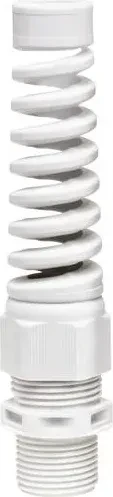 Wiska ESKVS-L 25 LG Knickschutzkabelverschraubung, Kunststoff, M25, RAL 7035