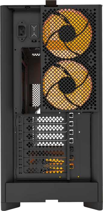 Montech HS02 Pro Black, Glasfenster