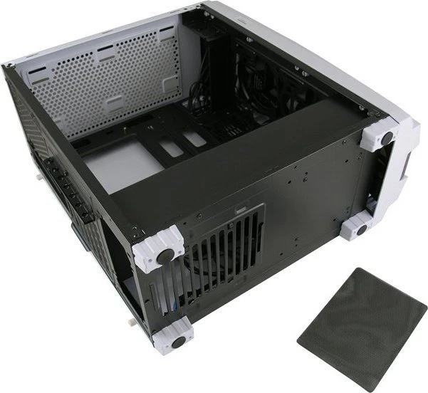 LC-Power Gaming 992W Solar Flare weiß, Acrylfenster