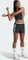 adidas Own The Run 3-Streifen Laufhose kurz black/flash aqua (Damen) Vorschaubild