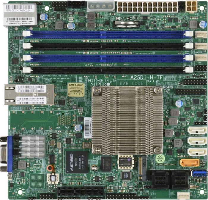Supermicro A2SDI-H-TF, bulk
