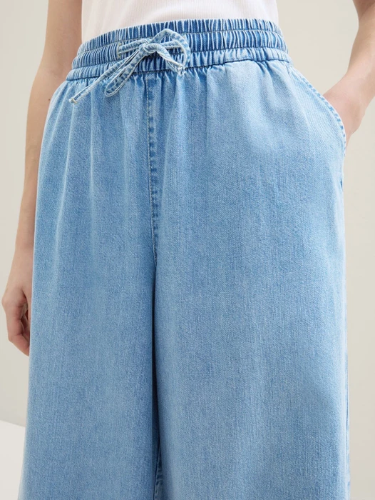 Tom Tailor Volume Flare Soft Jeans Jeans used light stone blue denim (Damen)