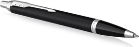 Parker IM Kugelschreiber matte black/chrome trim, Geschenkbox