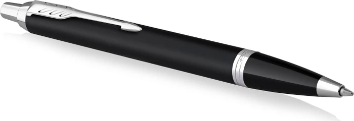 Parker IM Kugelschreiber matte black/chrome trim, Geschenkbox