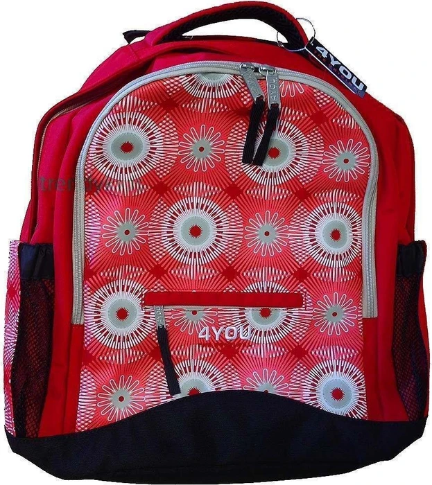 4You Compact Retro Circles Schulrucksack