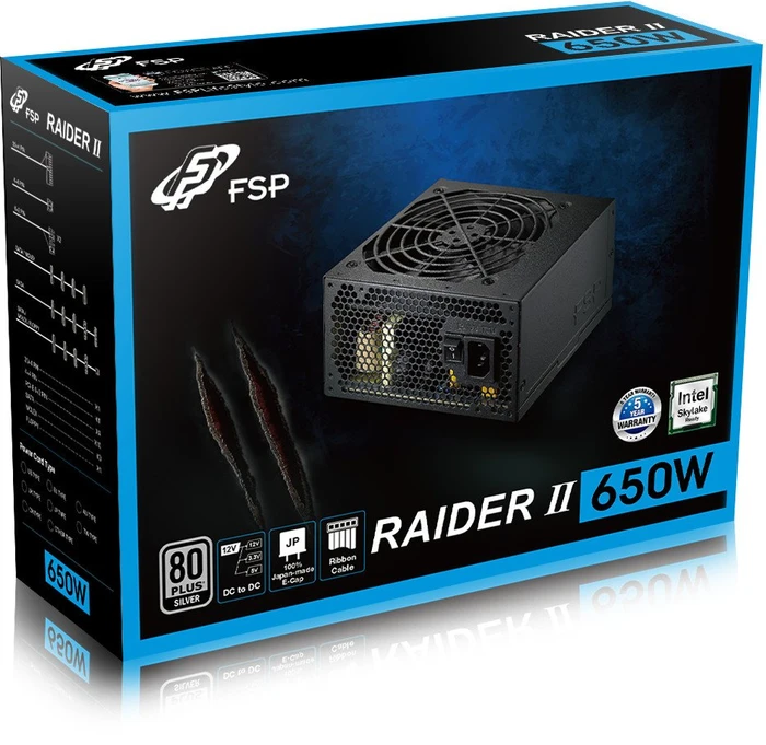 FSP Raider 2 650W, ATX 2.31