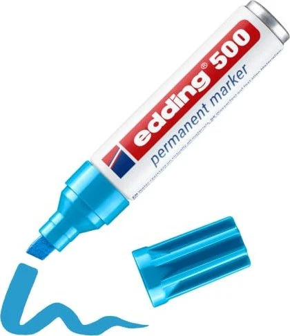 edding 500 Permanentmarker hellblau