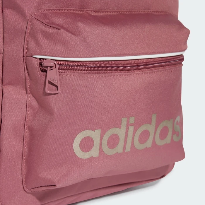 adidas Linear Essentials Rucksack preloved crimson/champagne met./white (Damen)