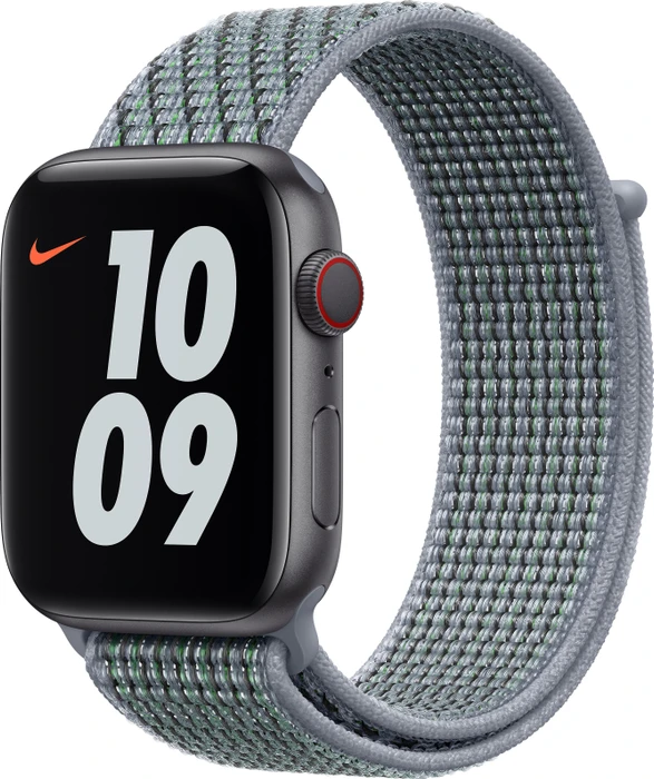 Apple Nike Sport Loop für Apple Watch 44mm Obsidian Mist