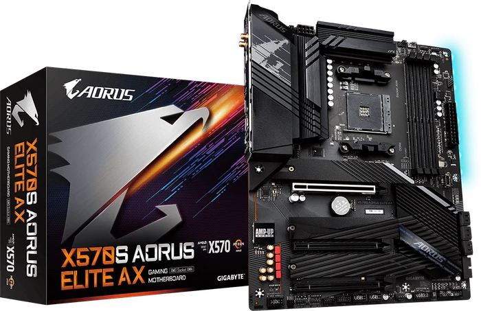 GIGABYTE X570S AORUS Elite AX (AMD AM4)