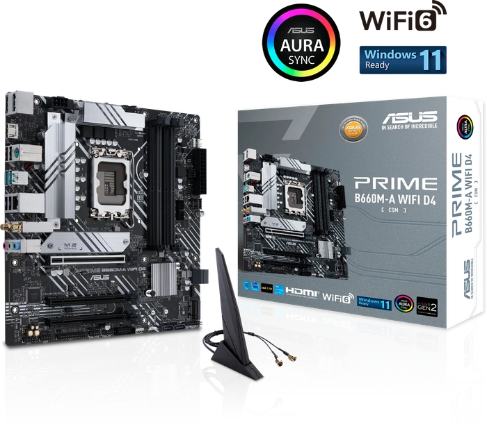 ASUS Prime B660M-A WIFI D4-CSM (Intel 1700)