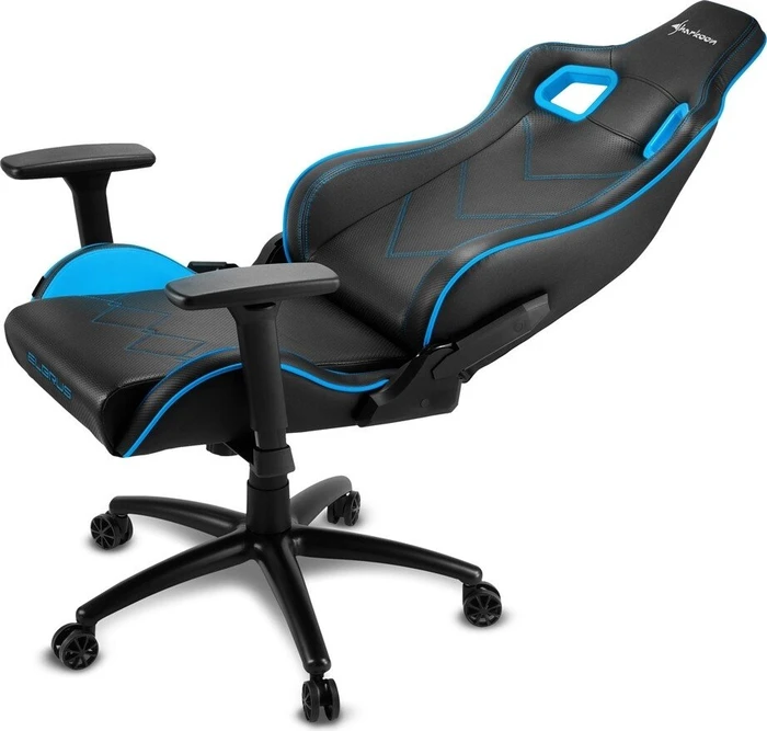 Sharkoon Elbrus 2 Gamingstuhl, schwarz/blau