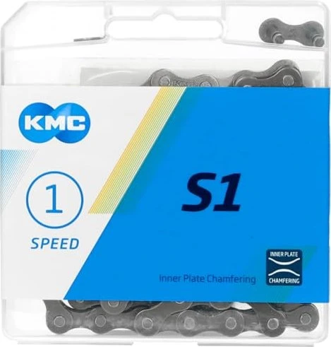 KMC S1 Wide Single Speed 1-fach 112 Glieder Kette braun